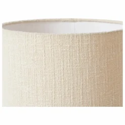 Abat jour en tissu bouclé | Crème