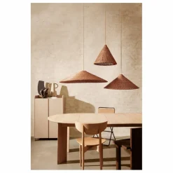 Abat-jour Dou en rotin
