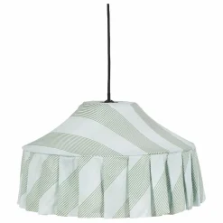 Abat-jour Nicole Stripes | Vert