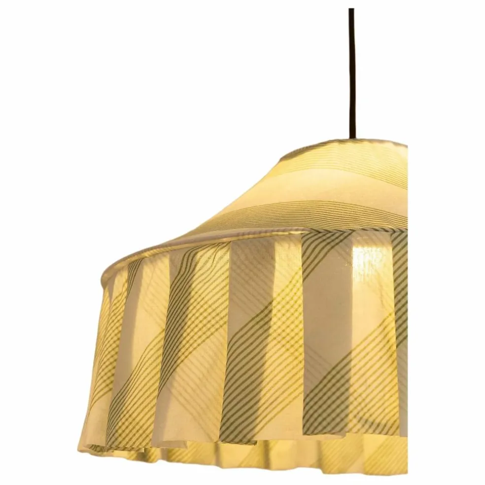 Abat-jour Nicole Stripes | Vert