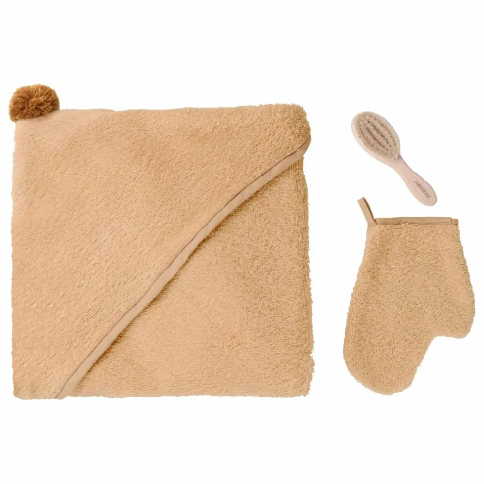 Accessoires de bain So Cute - Set de 3 | Camel