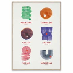 Affiche Amis Japonais