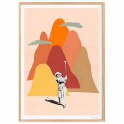 Affiche Beyond The Hill | Orange