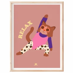 Affiche Chat Relax