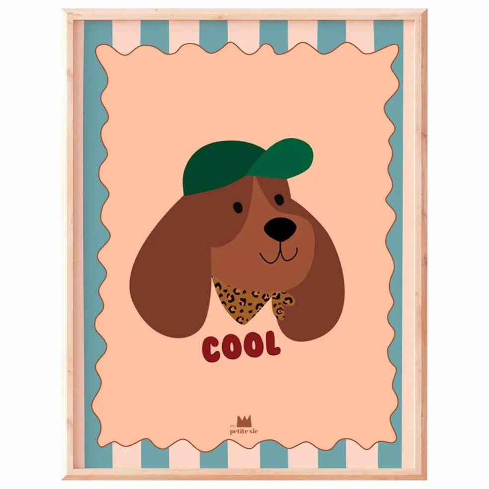 Affiche Chien Cool