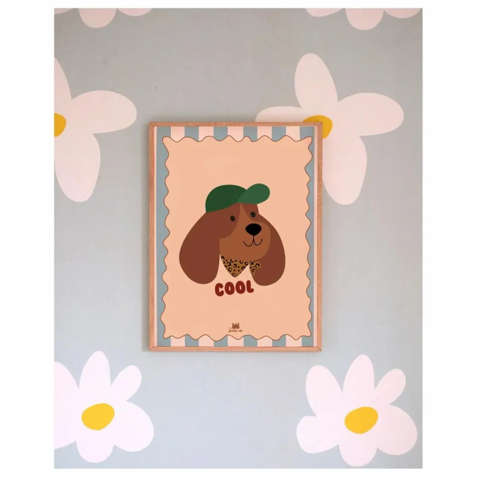 Affiche Chien Cool