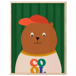 Affiche Cool ours