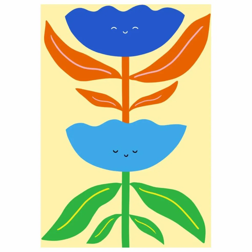 Affiche Hi Flower 02