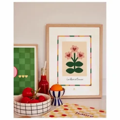 Affiche les Fleurs et l'Amour | Sable