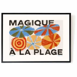 Affiche Magique à la Plage, Suzanne Lustig