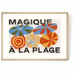 Affiche Magique à la Plage, Suzanne Lustig