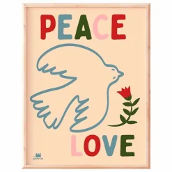 Affiche Peace and Love