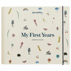 Album de naissance My First Years - EN | Crème