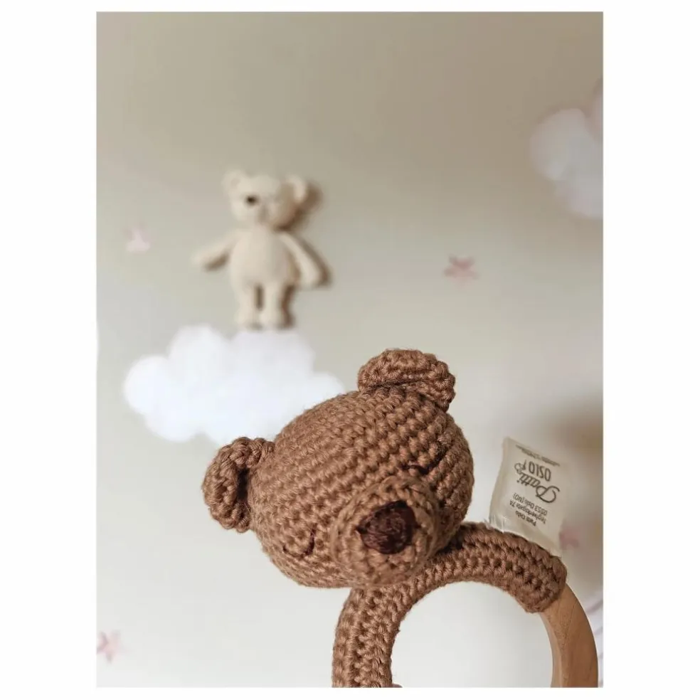 Anneau de dentition Bo l'Ourson | Marron
