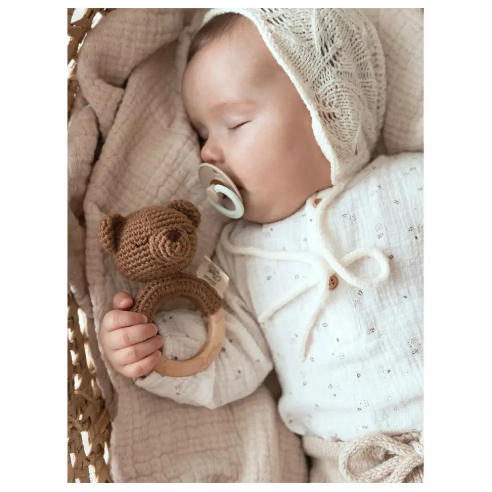 Anneau de dentition Bo l'Ourson | Marron