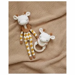 Anneau de dentition Goldie la Giraffe | Crème