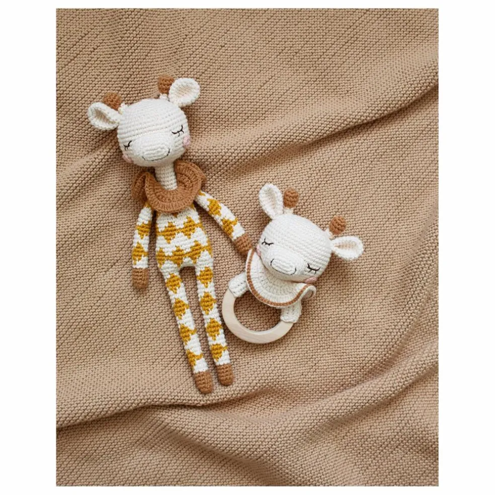 Anneau de dentition Goldie la Giraffe | Crème
