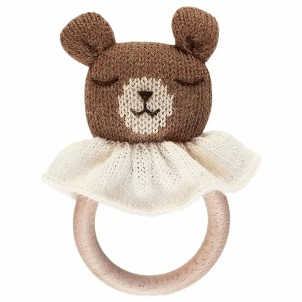 Anneau de dentition Ourson | Noisette