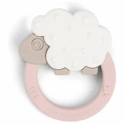 Anneau de dentition Sheepy | Rose