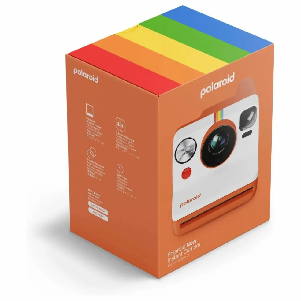 Appareil photo Polaroid Now Gen 3 | Corail