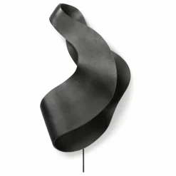 Applique Oyster en aluminium recyclé | Noir