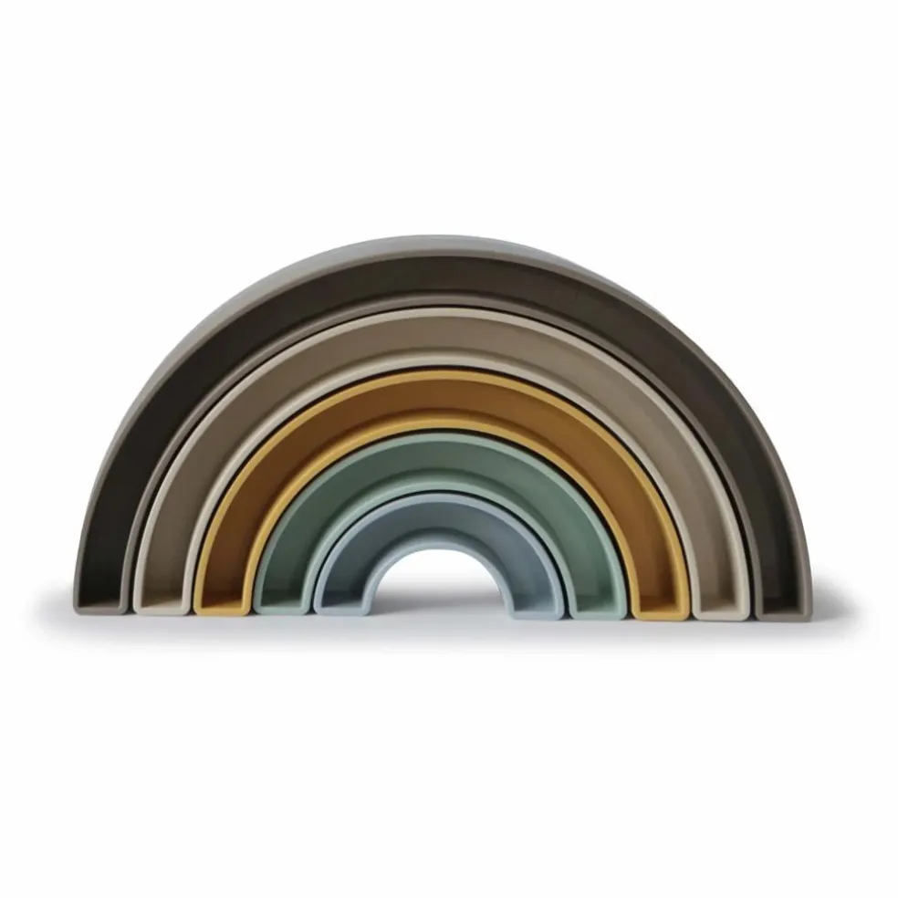 Arc en ciel à empiler | Gris foncé