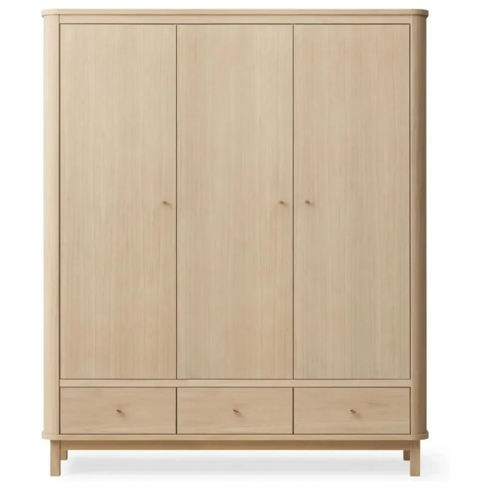 Armoire 3 portes Wood | Chêne