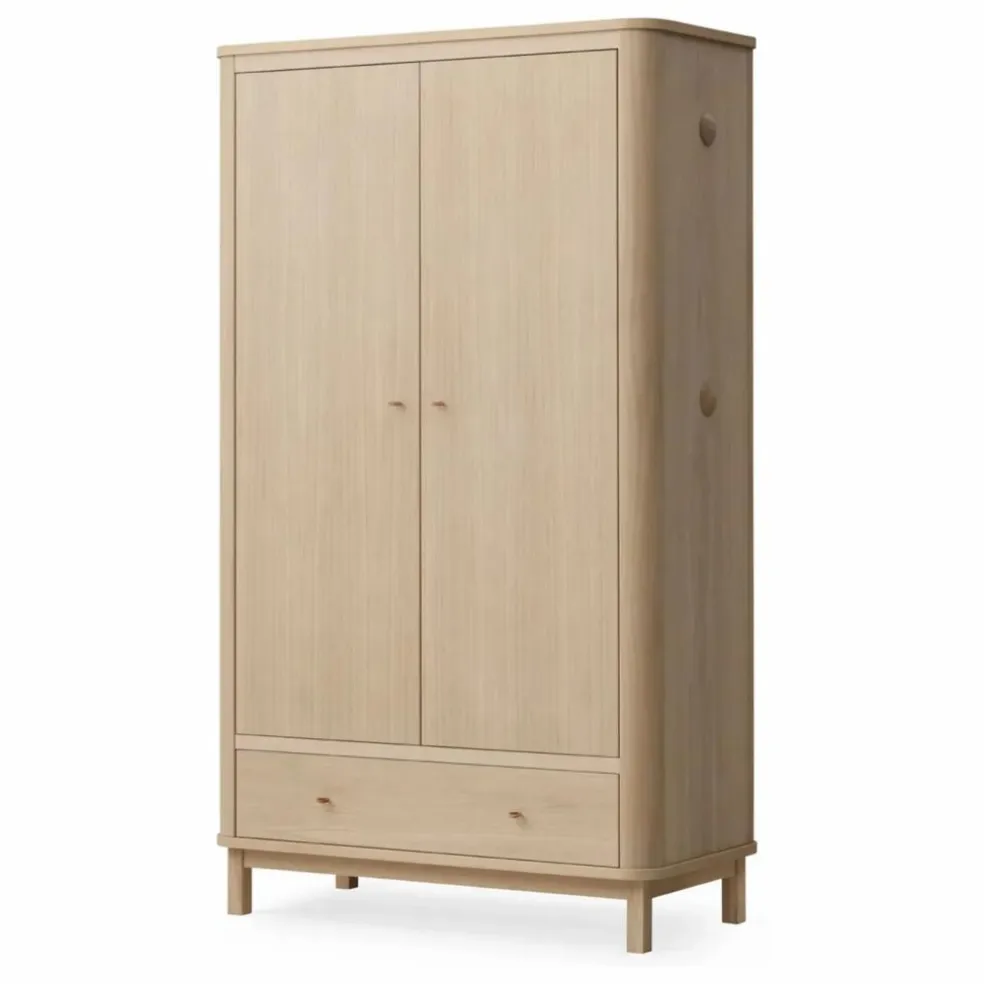 Armoire 2 portes Wood | Chêne