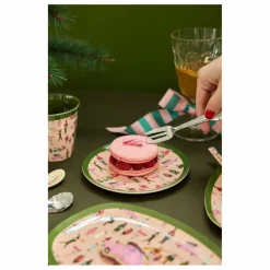 Assiette à dessert en mélamine Holiday | Rose pâle