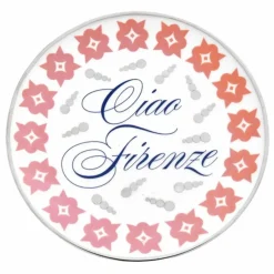 Assiette Ciao Firenze | Rose