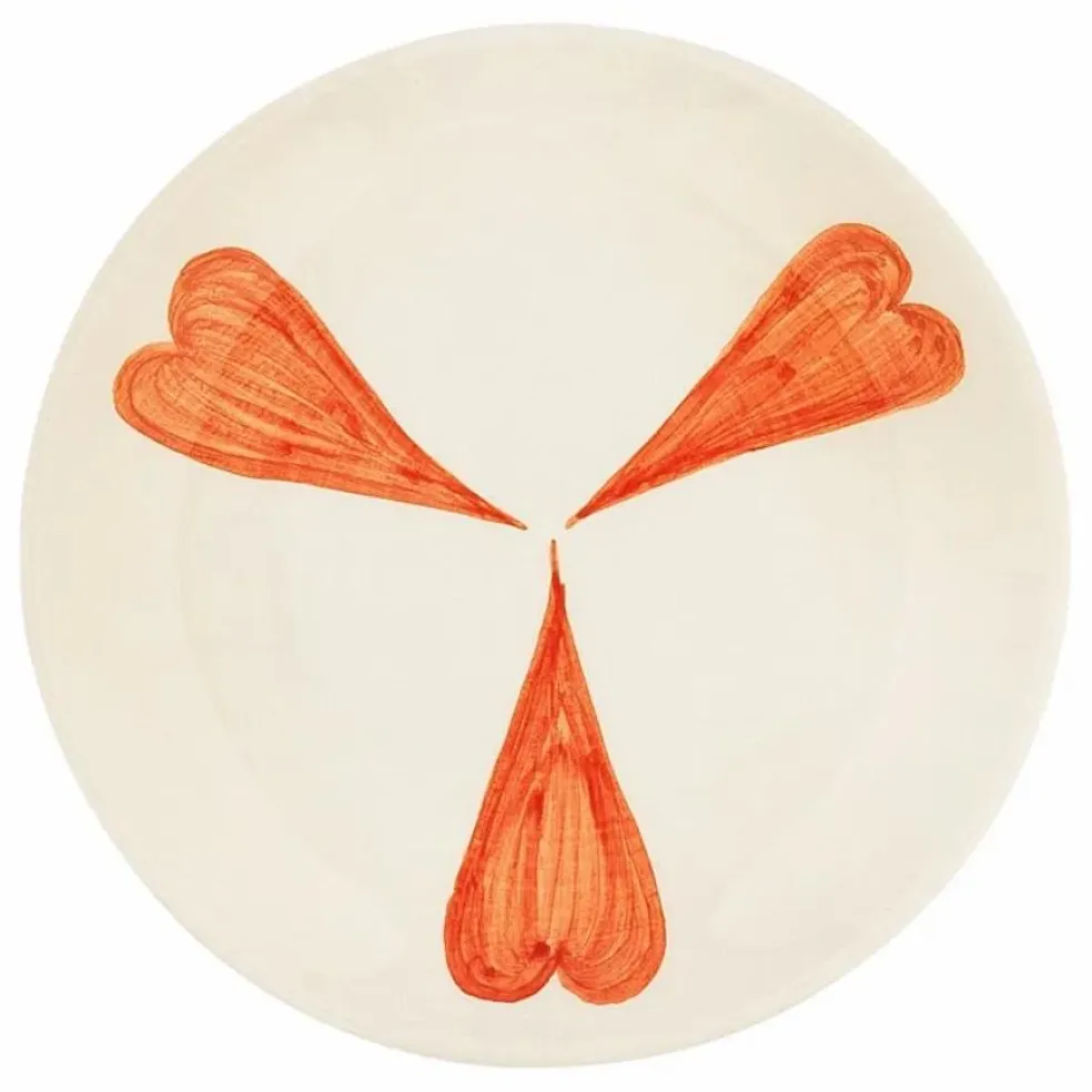 Assiette Clasic Love Dessert | Blanc