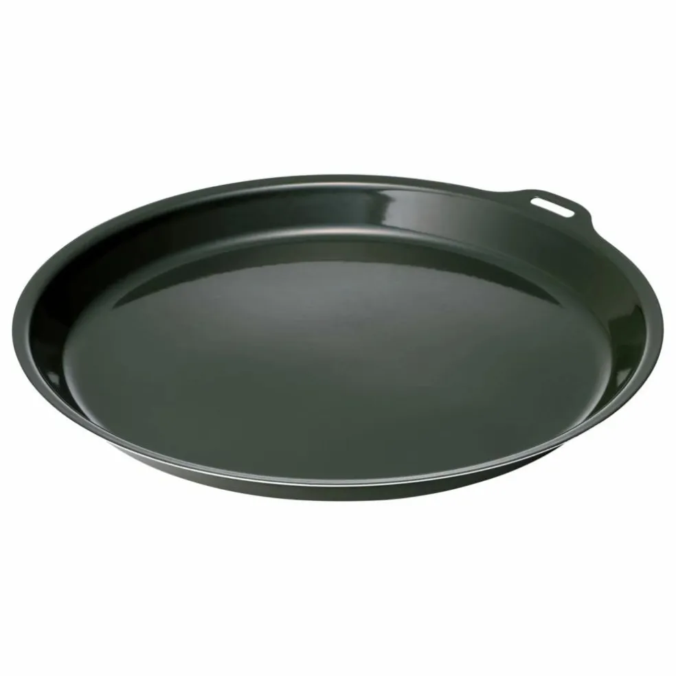 Assiette de cuisson en émail Foris | Vert forêt