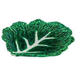 Assiette en céramique blette Bietola | Vert