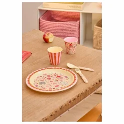 Assiette en mélamine Fun Fair | Rose