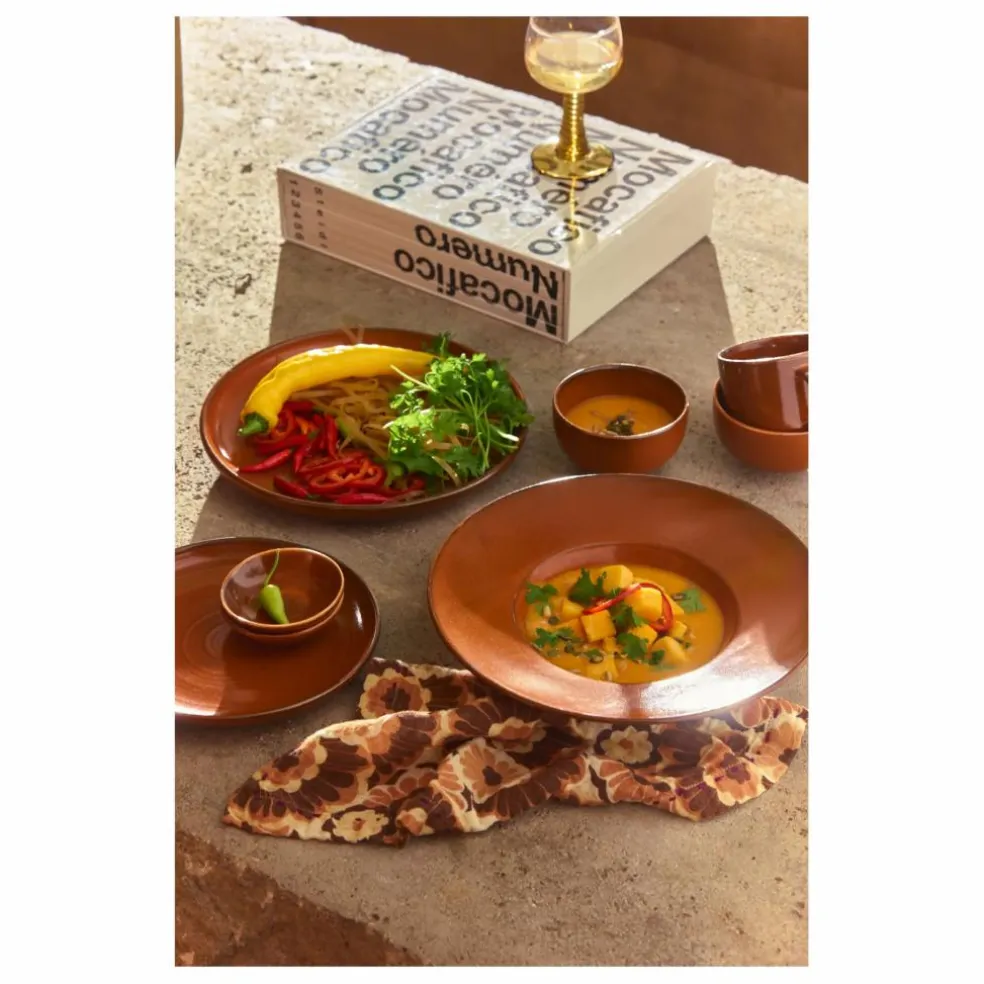 Assiette en porcelaine Chef ceramics | Terracotta