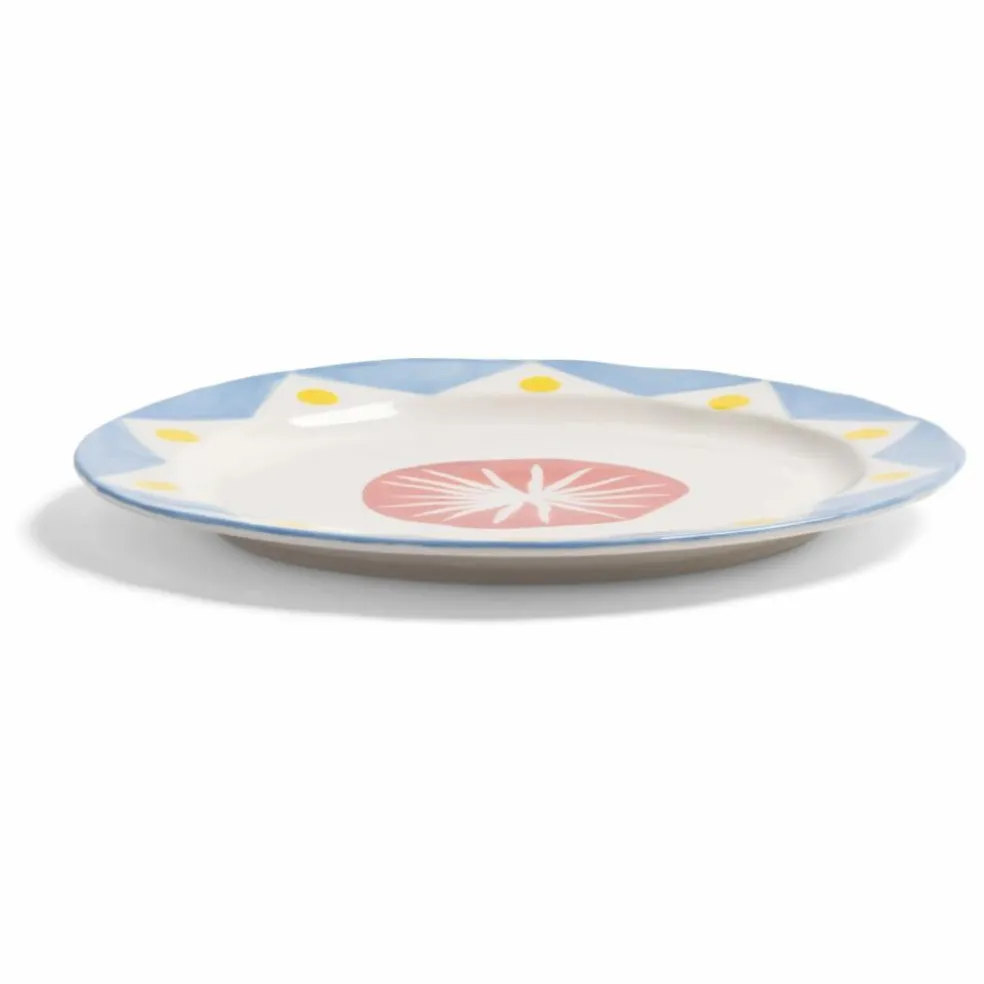 Assiette en porcelaine Festivo | Rouge