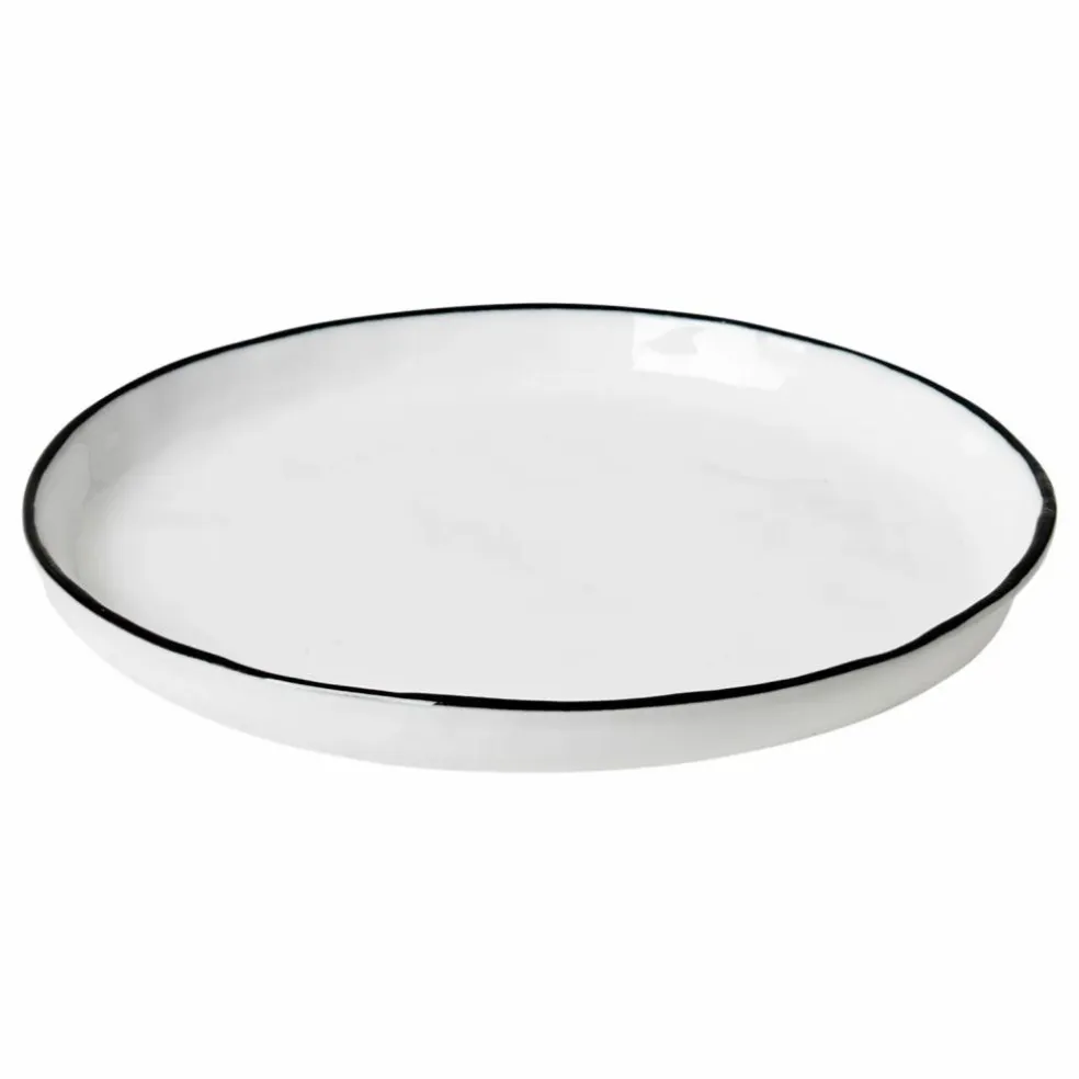 Assiette en porcelaine Salt
