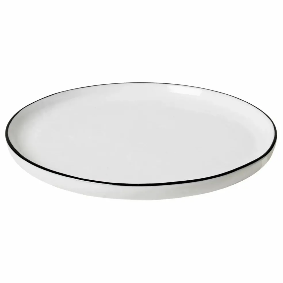 Assiette en porcelaine Salt
