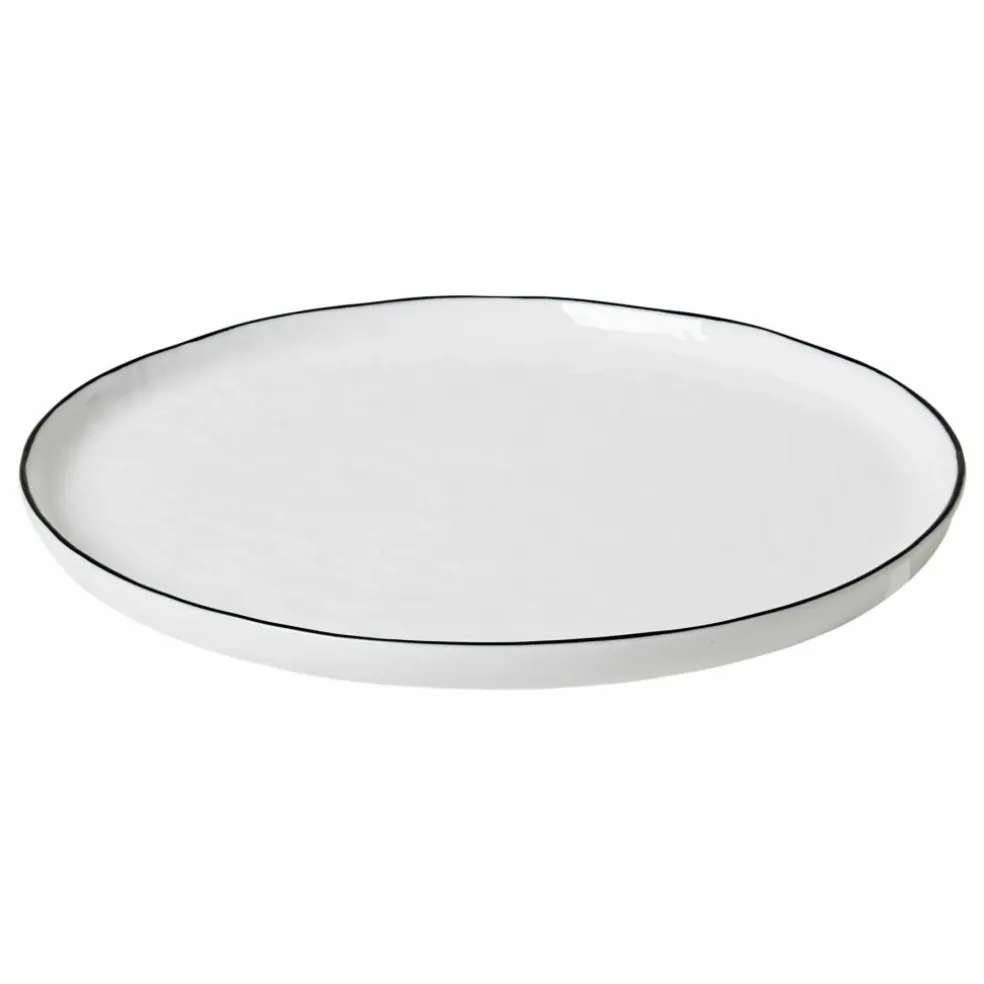 Assiette en porcelaine Salt