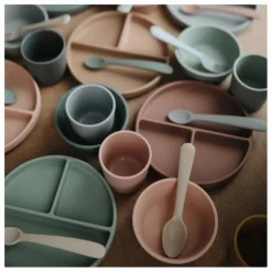 Assiette en silicone | Beige