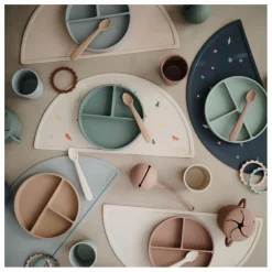 Assiette en silicone | Gris