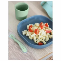 Assiette en silicone | Gris anthracite