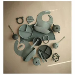 Assiette en silicone | Sauge