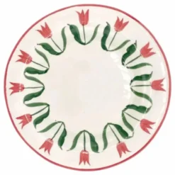 Assiette Fan Fan 22 cm | Bleu