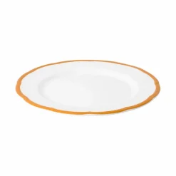 Assiette Petalo | Jaune moutarde