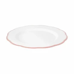 Assiette Petalo | Rose boisé