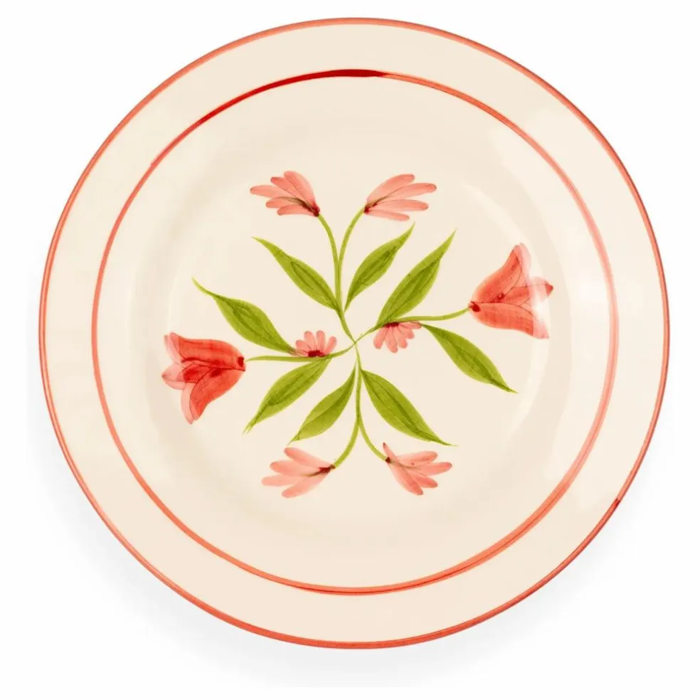 Assiette Romy 22 cm | Rose
