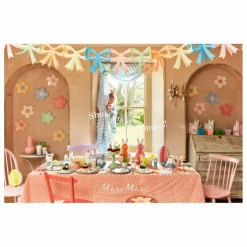Assiettes à dîner icône de Pâques - Set de 8 | Pastel