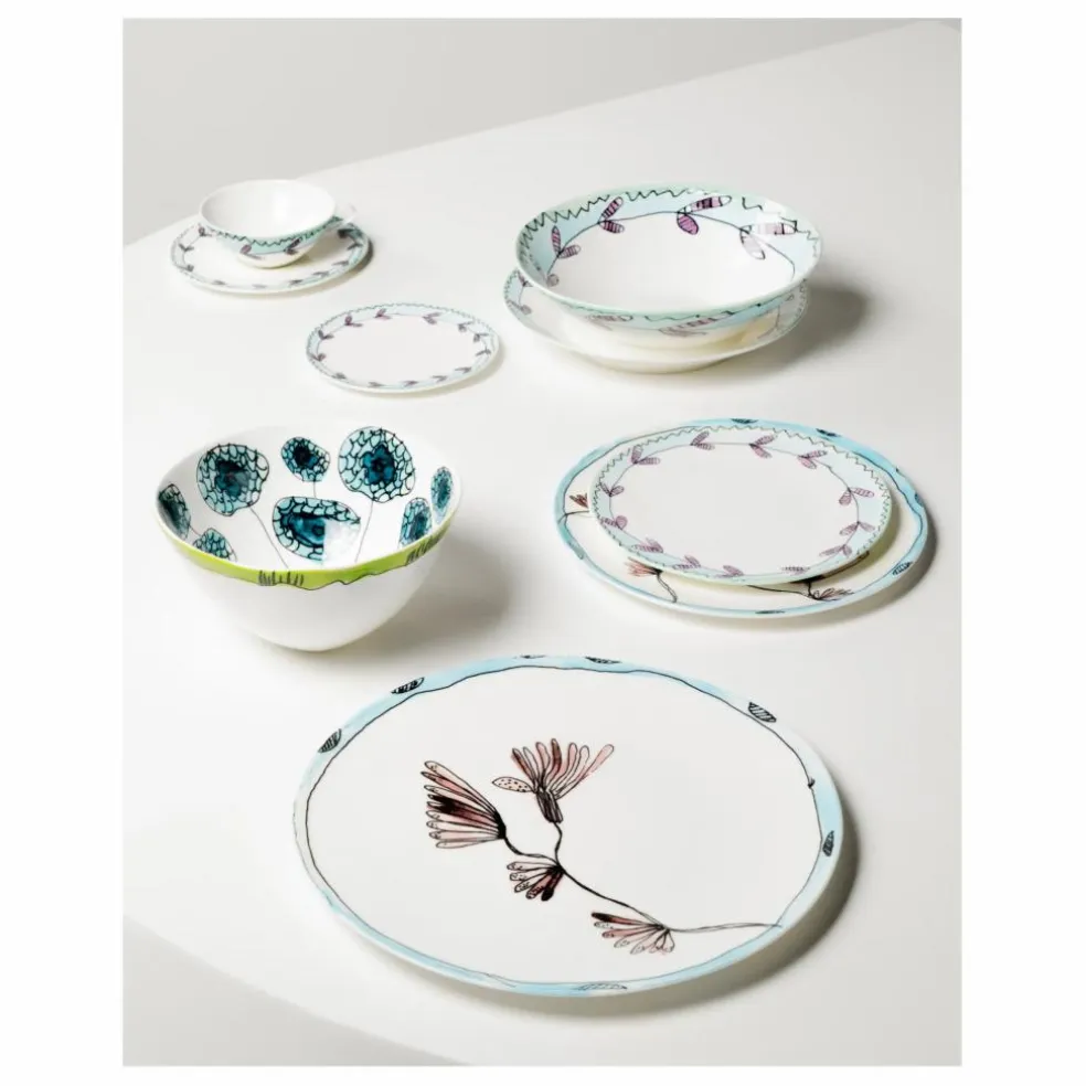 Assiettes à pain Anemone, Serax for Marni - Set de 2 | Blossom