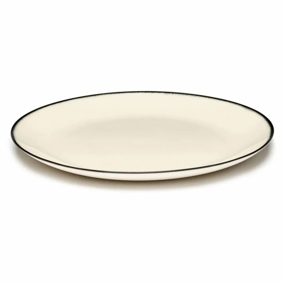 Assiettes Ann Demeulemeester - Set de 2 | Blanc